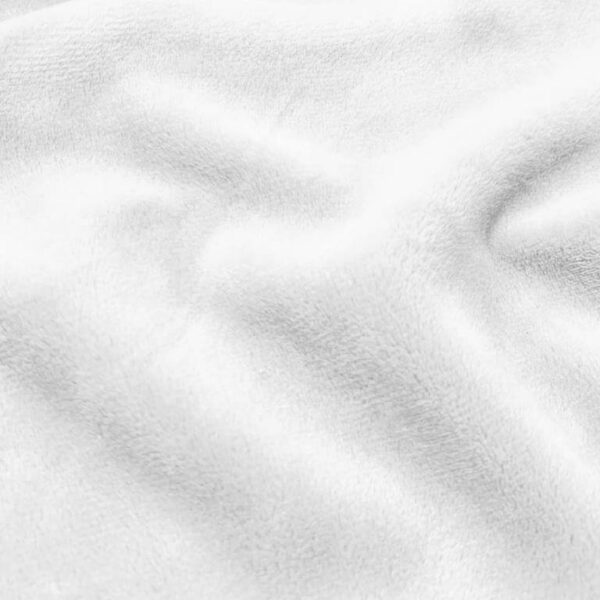 minky plush plain solid fleece fabric white