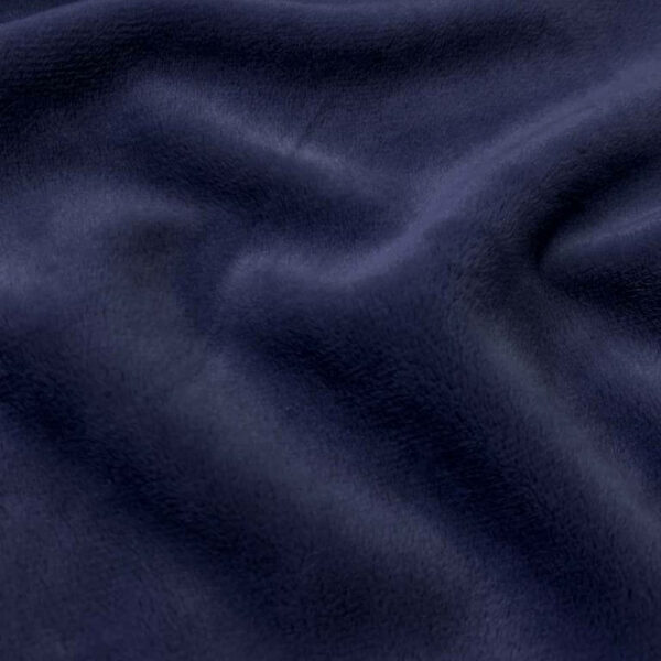 minky plush plain solid fleece fabric navy