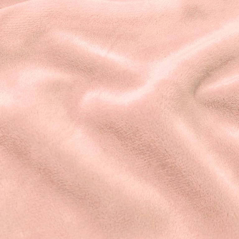 minky plush plain solid fleece fabric pink