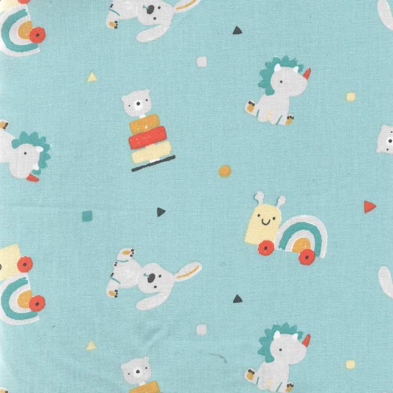 boys car and toy design cotton fabric collection 1