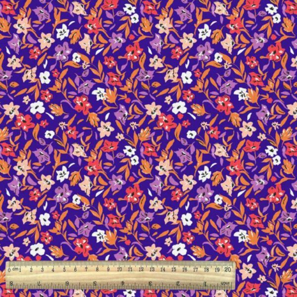 Woven Viscose Ghizi Floral Fabric, image number 2