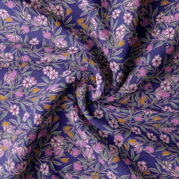 Woven Viscose Laumie Floral Fabric, image number 3